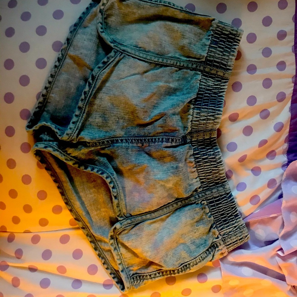 Denim Dolphin Shorts